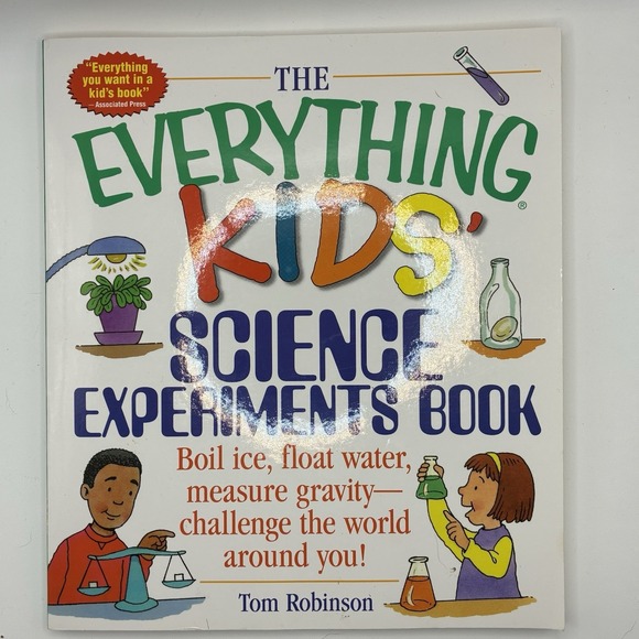 Other - Everything Kids' Science Experiments Book  Boil Ice Float Water Measure Gravity